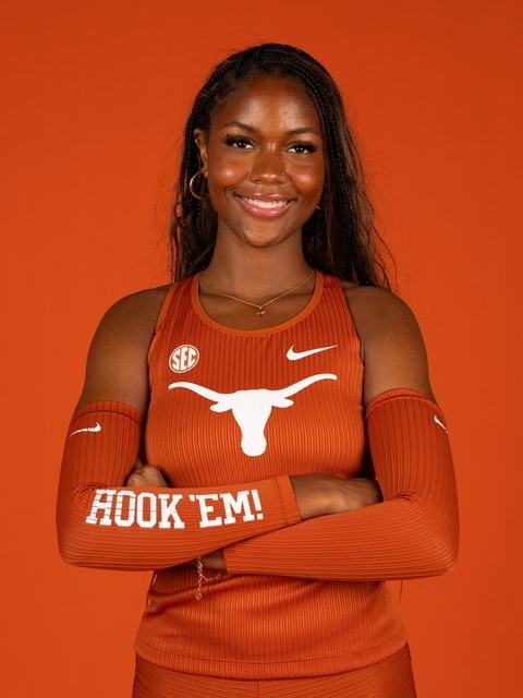 Avery Hart in uniform, studio portrait